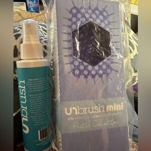 Unbrush mini and detanglaynler spray